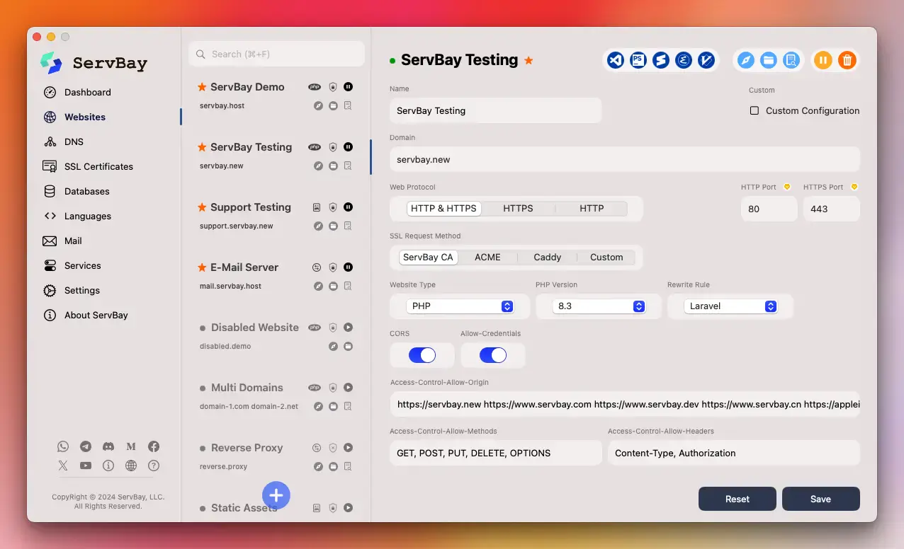 Stable and Efficient Web Service